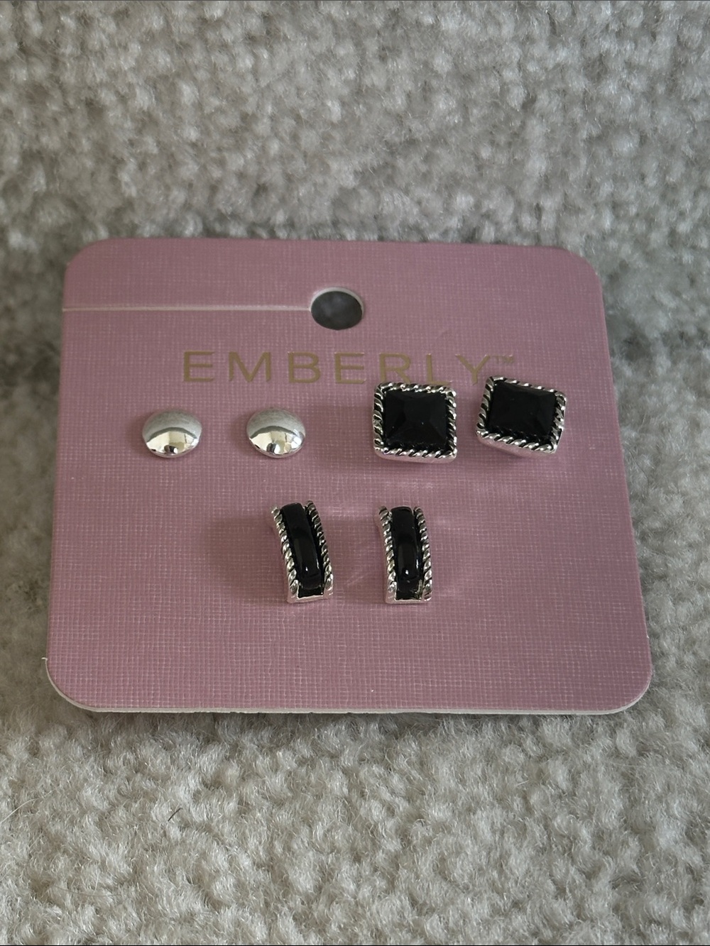 Emberley Earring Bundle - 3 pairs
